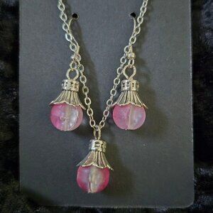 Handmade Necklace and Earring Set
